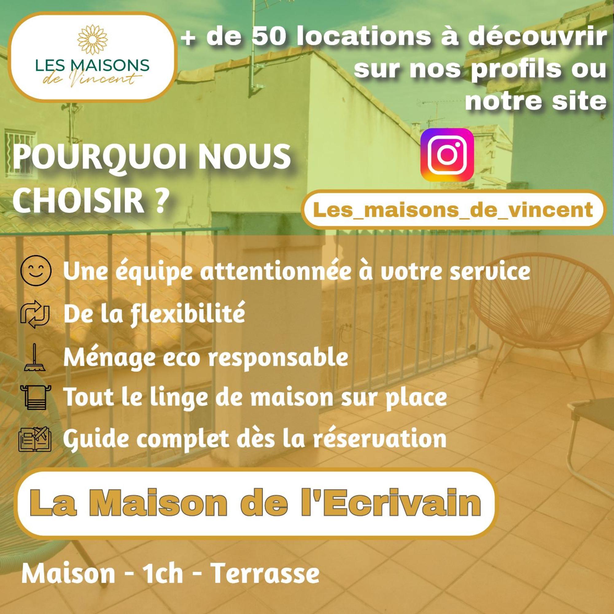 Ecrivain - Maison Avec Terrasse Αρλ Εξωτερικό φωτογραφία